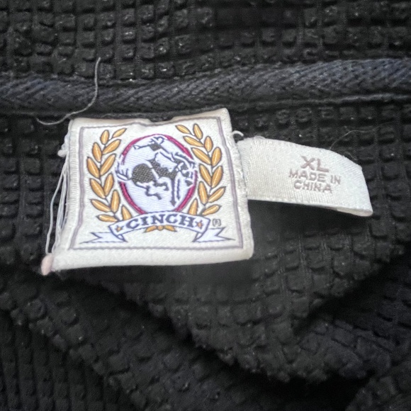 Cinch Grey 1/4 Zip Pull Over Sweater - XL - Picture 3 of 7